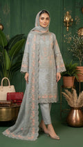 Patels | 3 pcs suit | organza