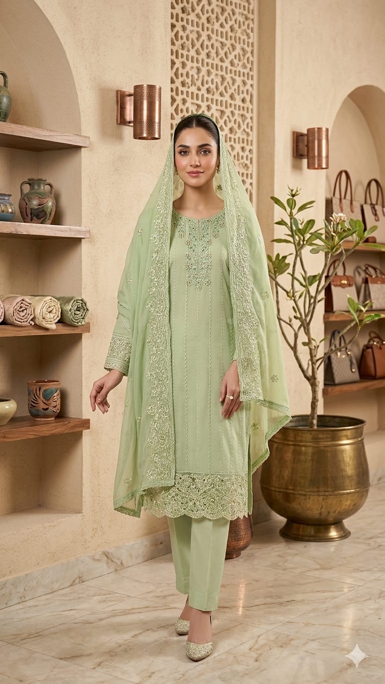 Bahar | 3 Pcs Suit | chiffon