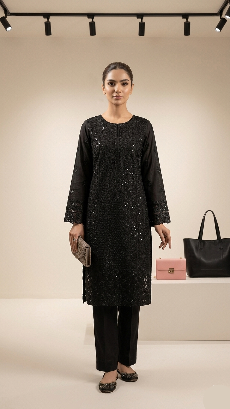 Orchid | 3 Pcs Suit | chiffon