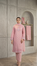 Blush Royal | 3 Pcs Suit | chiffon